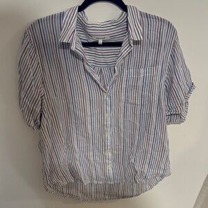Madewell Multicolor Striped Blouse